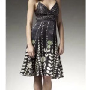 Beautiful Ted Baker Black Silk Dress. Size 3.